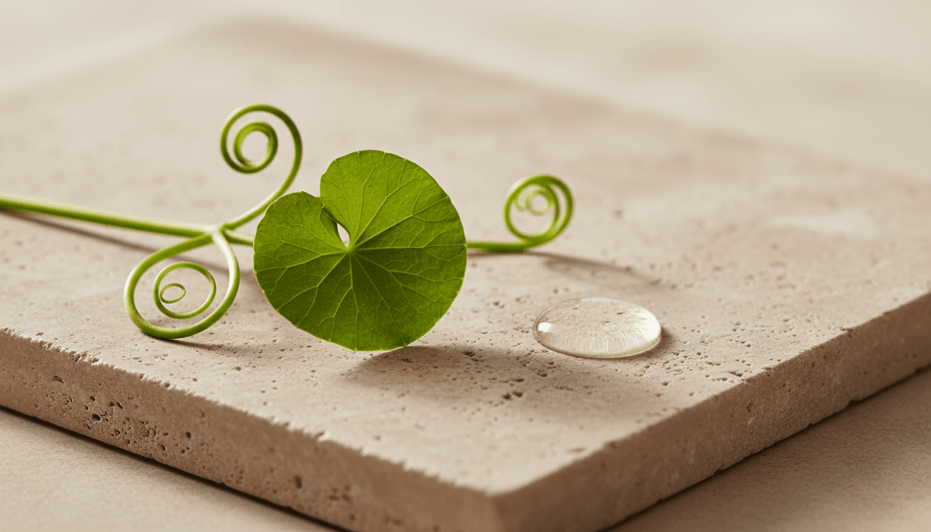 A translucent hydration-led skincare image that supports a toner explainer without looking clinical or ad-like.